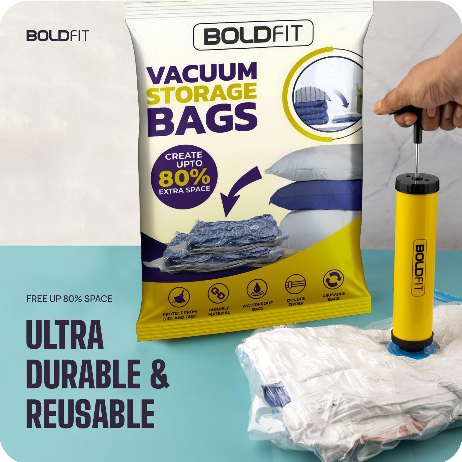 Vacuum Bag with Pump