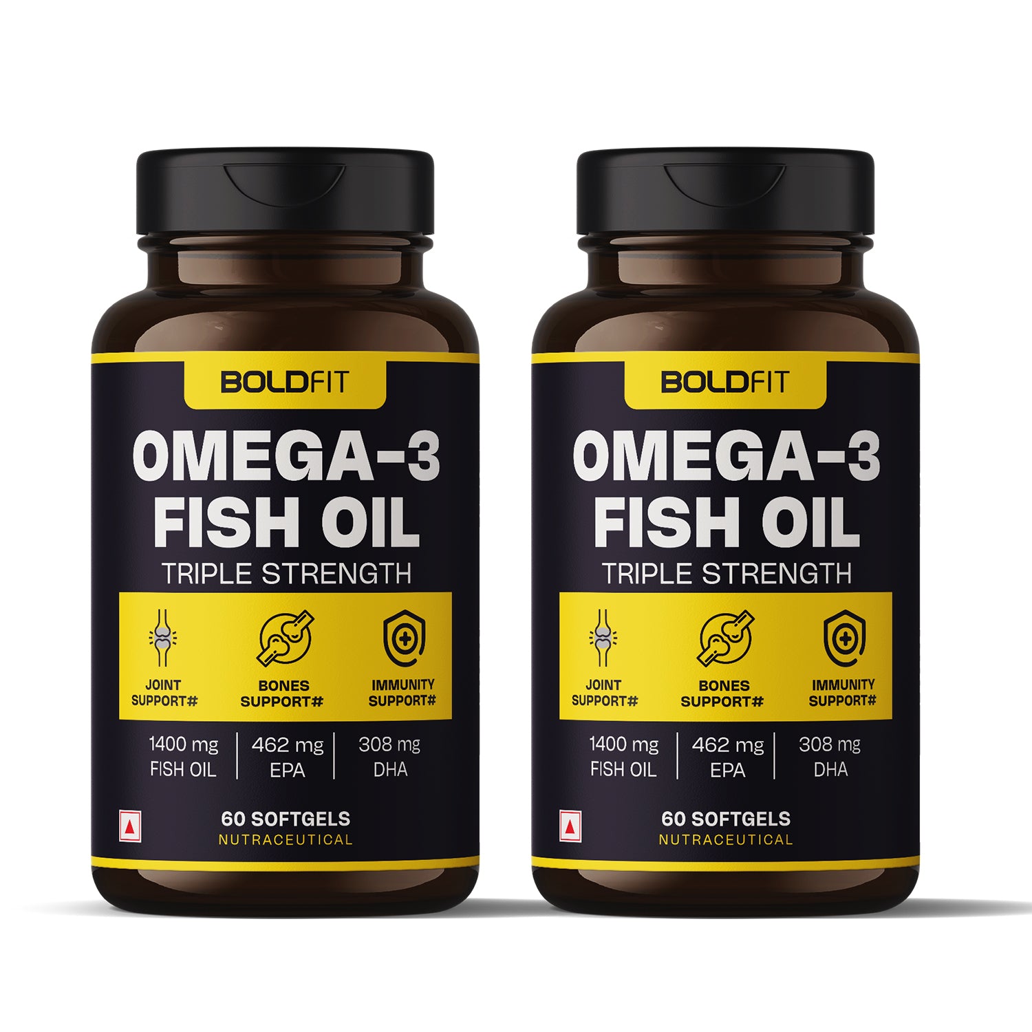 Boldfit Omega 3 Fish Oil Capsules for men and women