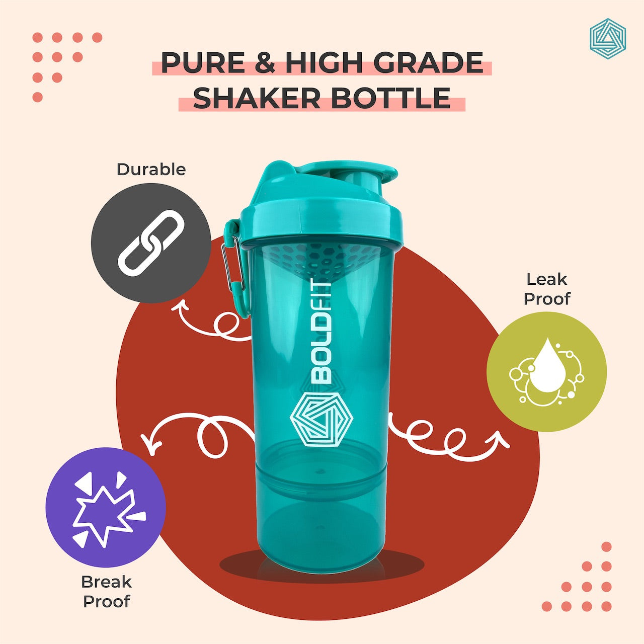Boldfit Smart Shaker