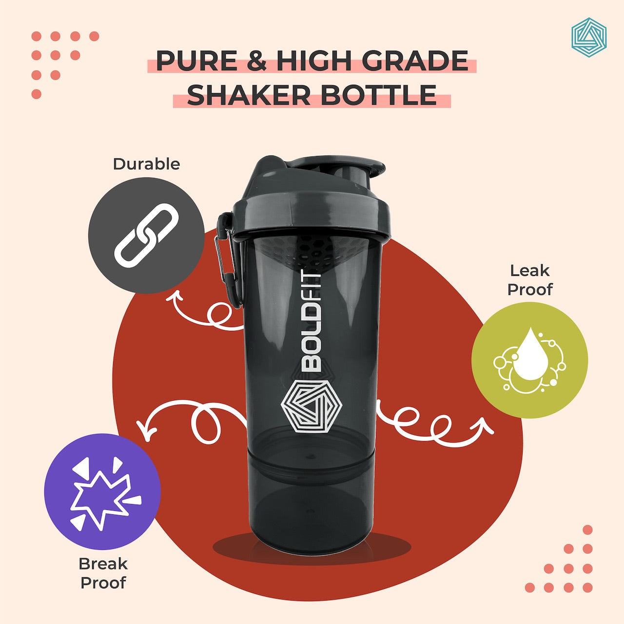 Boldfit Smart Shaker