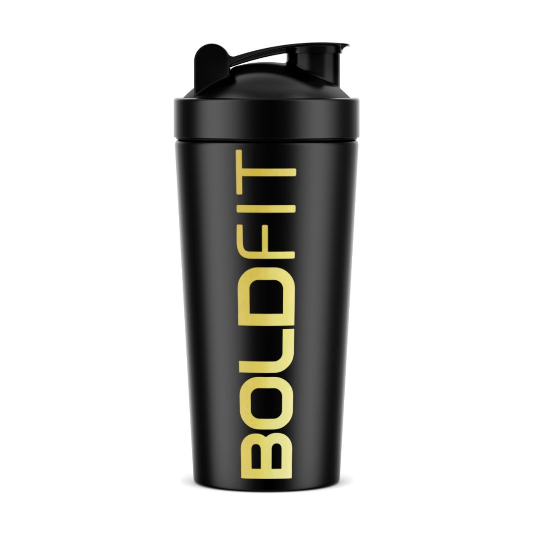 Boldfit Steel Shaker Bottles for Gym 700ml