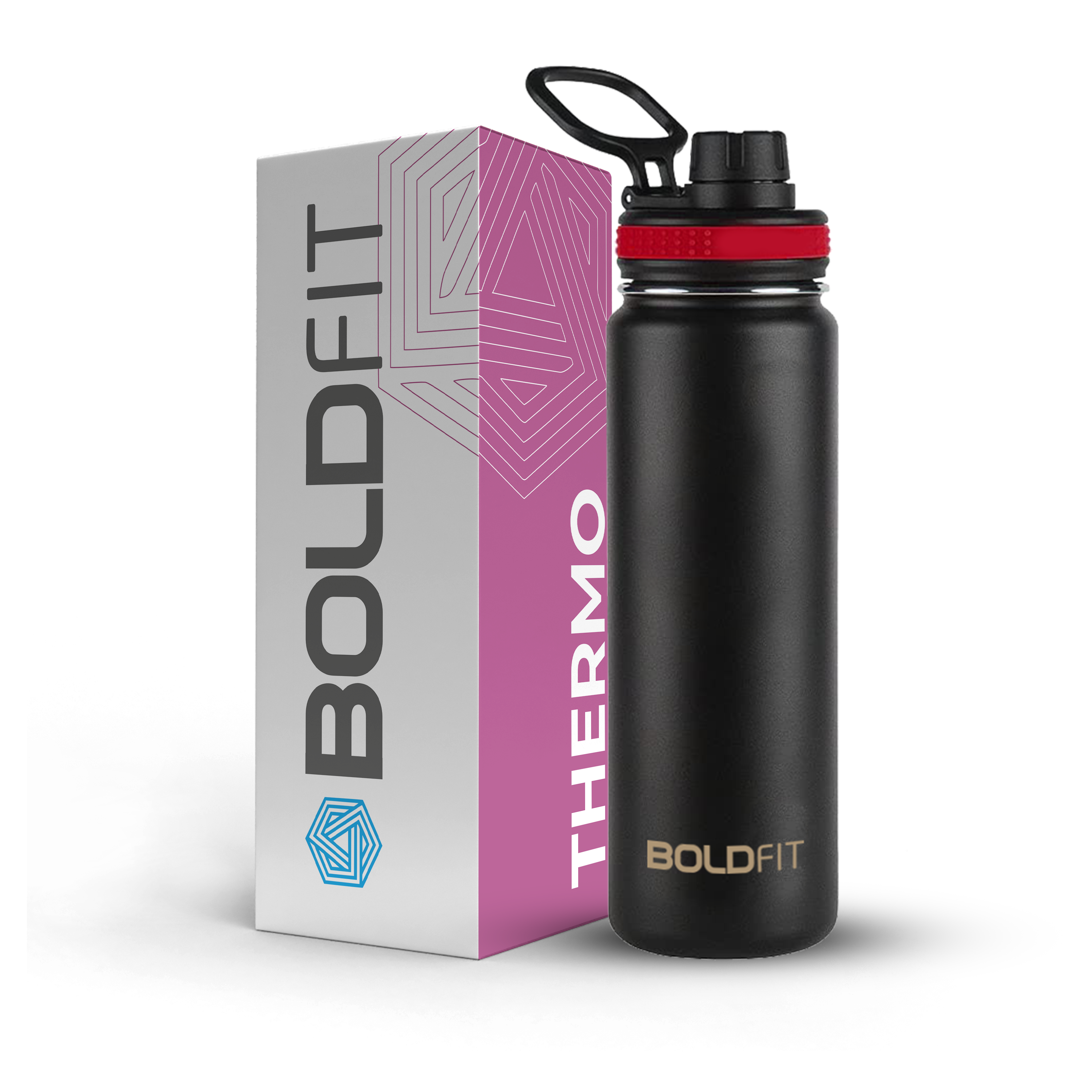 Boldfit Stainless Steel Hydra Water Bottle - 750ml