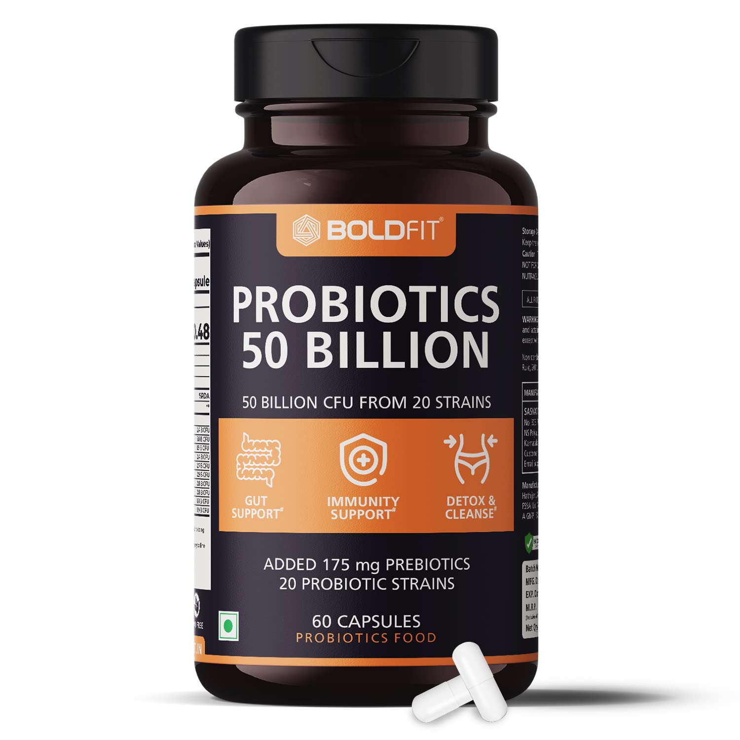 Probiotics 50 Billion with 20 Strains
