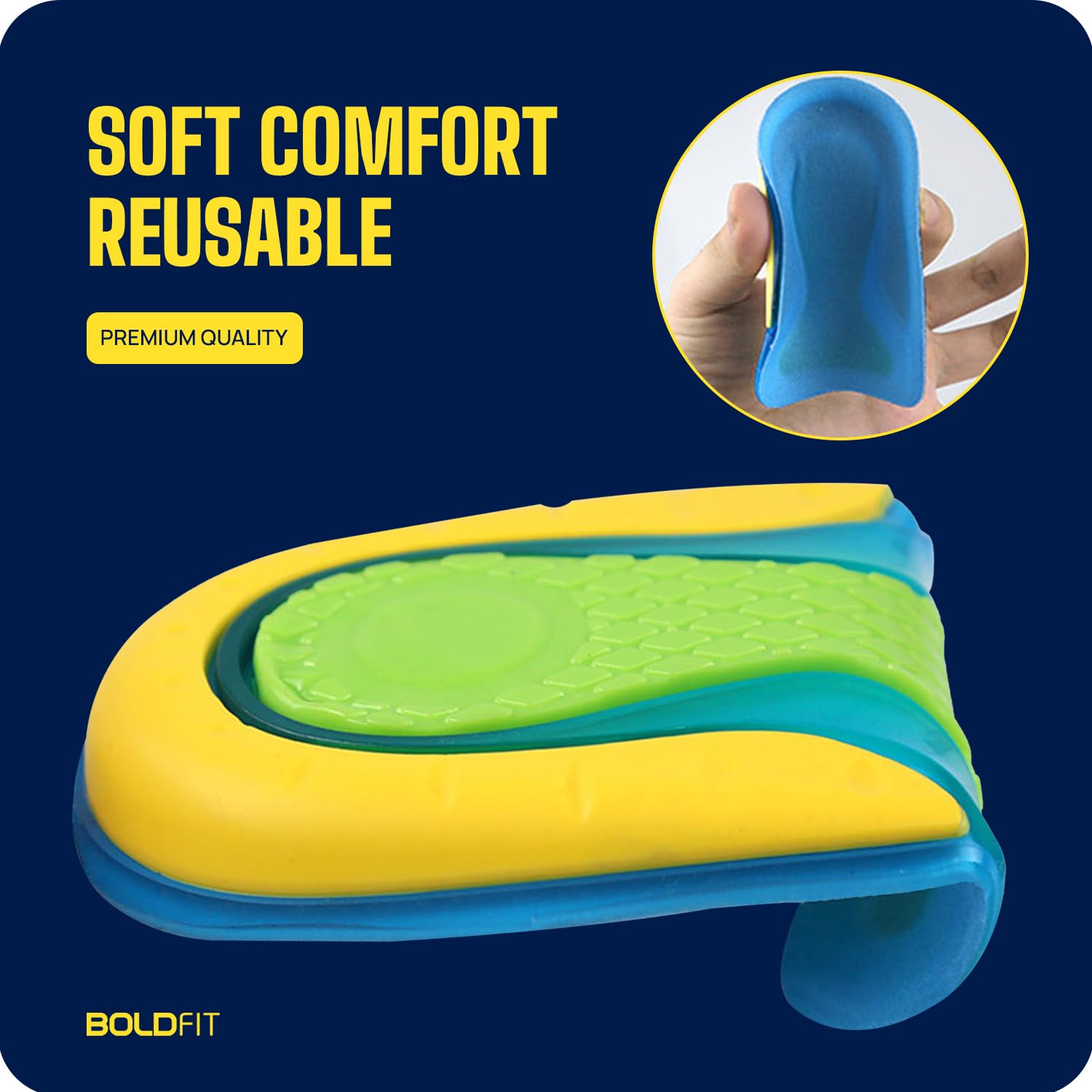 Arch & Heel Support For Pain Relief