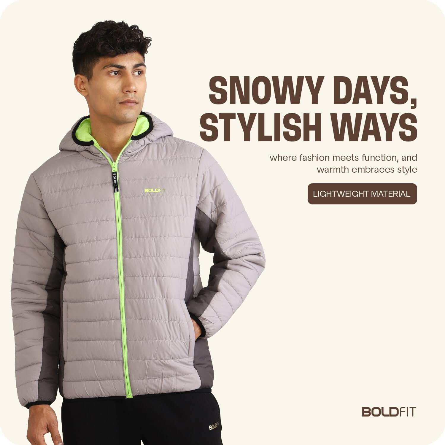 Black Full Sleeve Men Tilled Zip Stylish Hooded Winter Jacket at best price  in Ludhiana