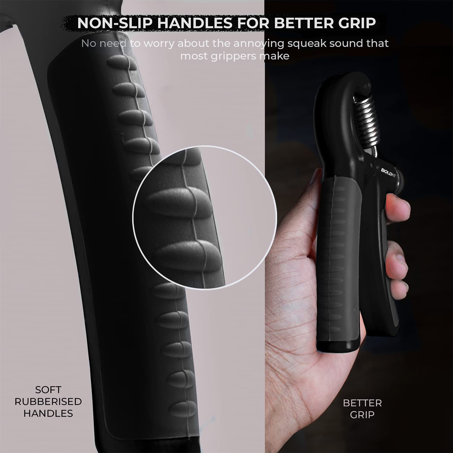 Boldfit Adjustable Hand Grip