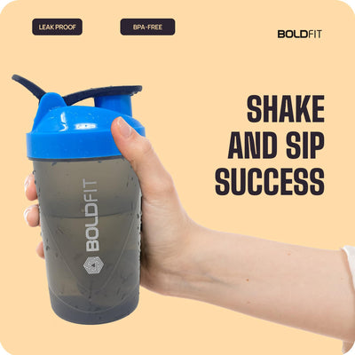 Boldfit Compact Gym Shaker Bottle 500ml