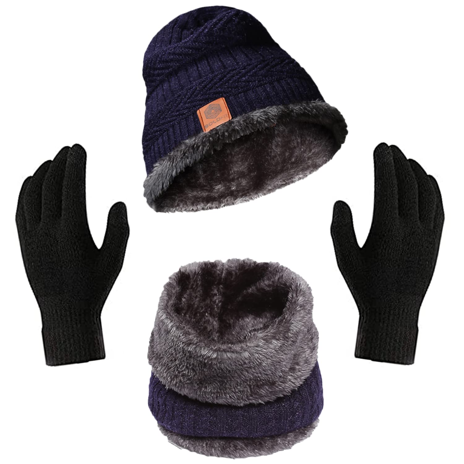 Winter cap with Neck & Gloves Wear