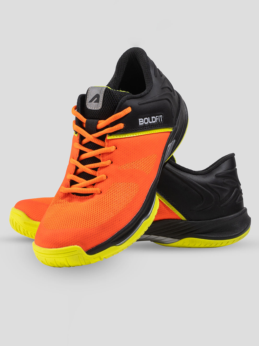 Inferno Mens Badminton Shoes - Orange-Black