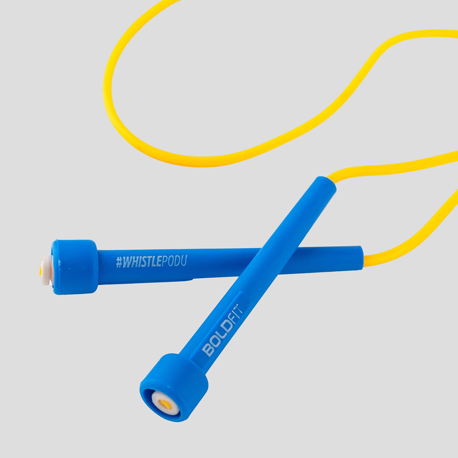 Boldfit x CSK Skipping Rope Blue Yellow