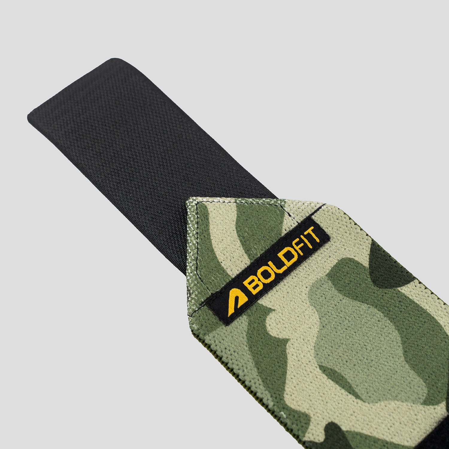 Boldfit Heavy Weight Wrist Supporter - Camp Green