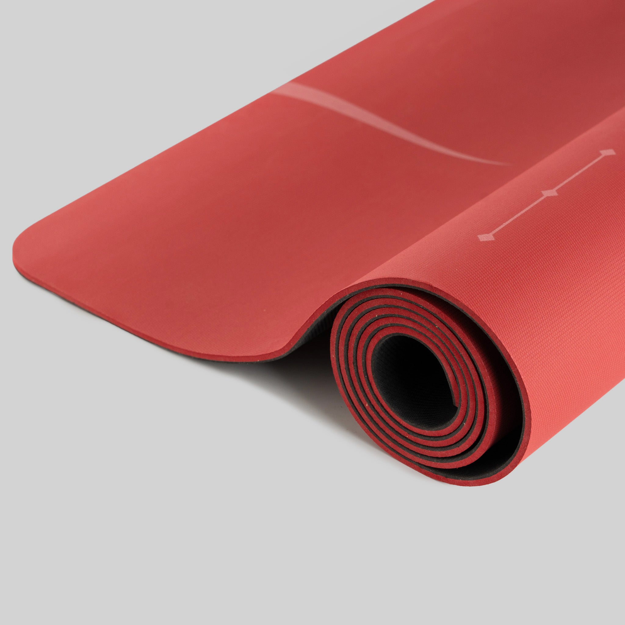 Invincible Yoga Mat - Red