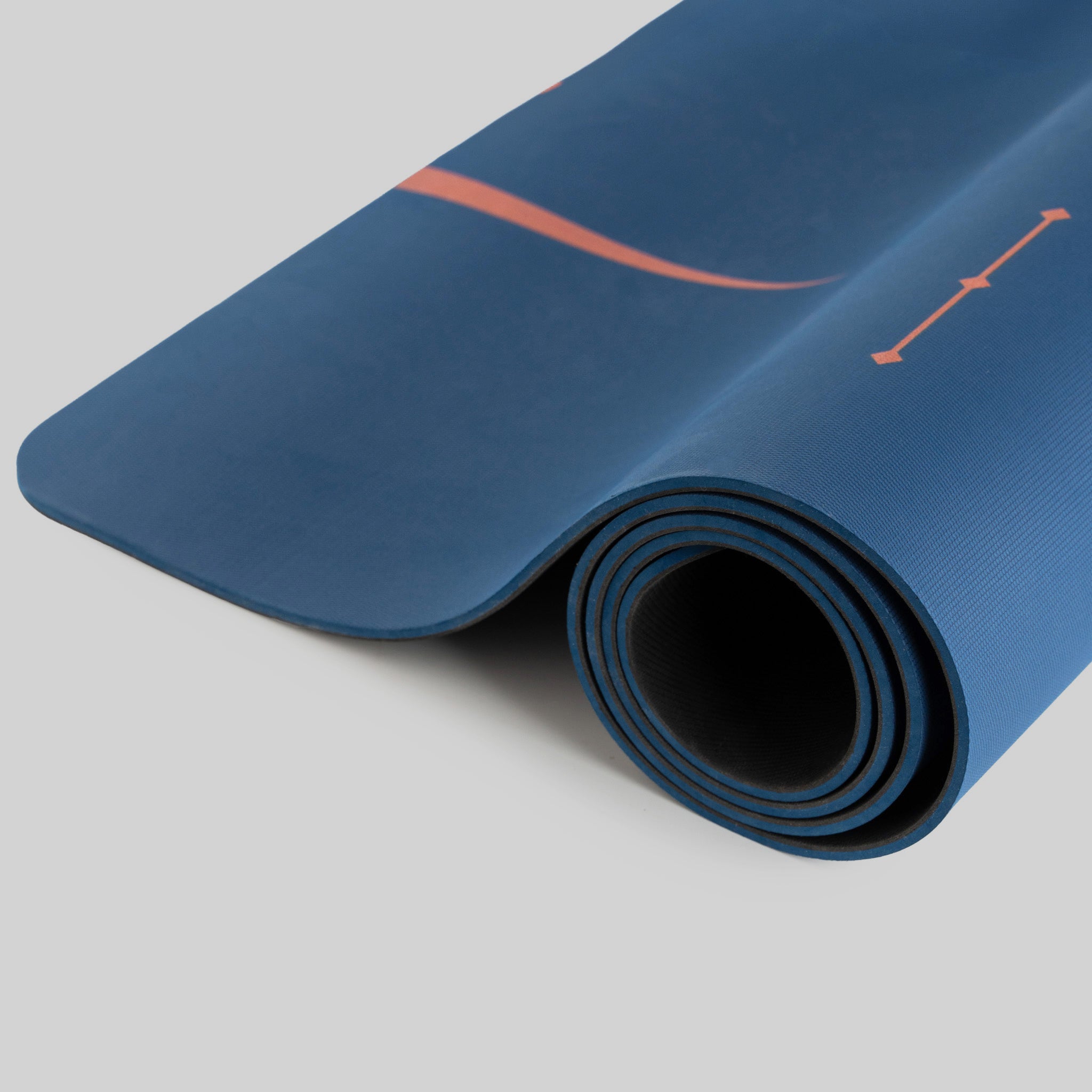 Invincible Yoga Mat - Blue