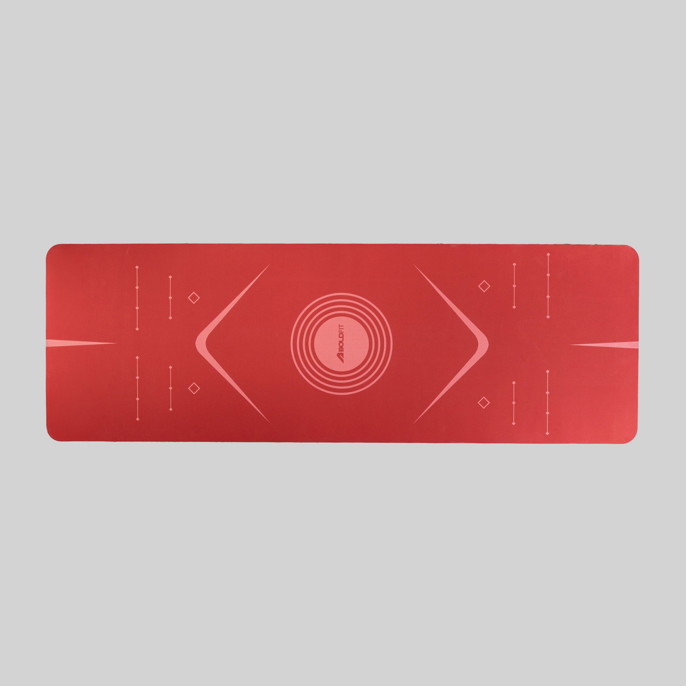 Invincible Yoga Mat - Red