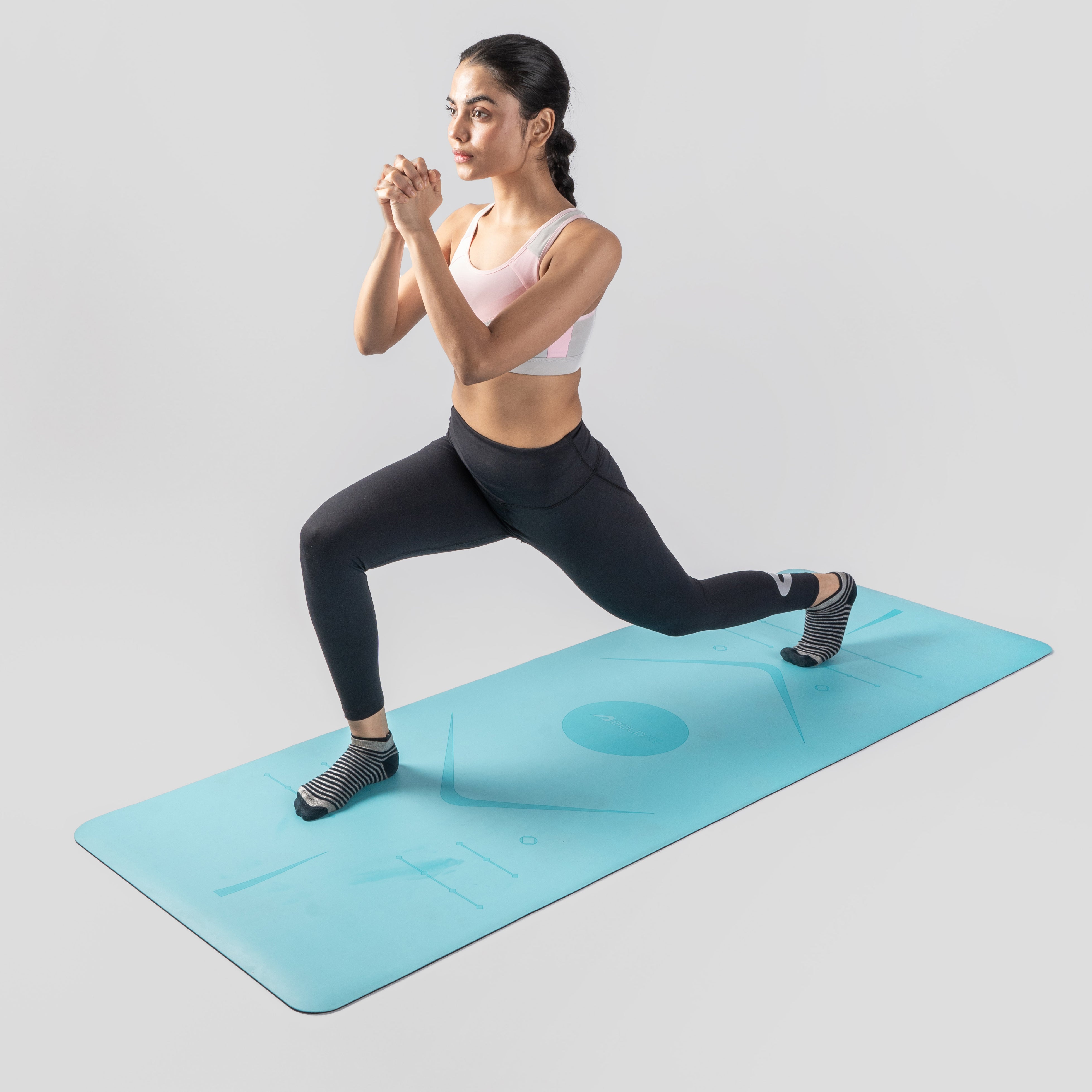 Combat Yoga Mat - Blue