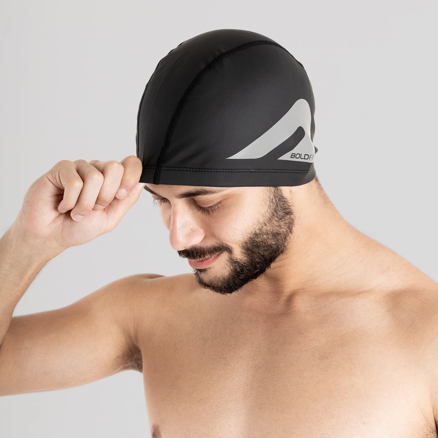 LapStar Swimming Cap - Black