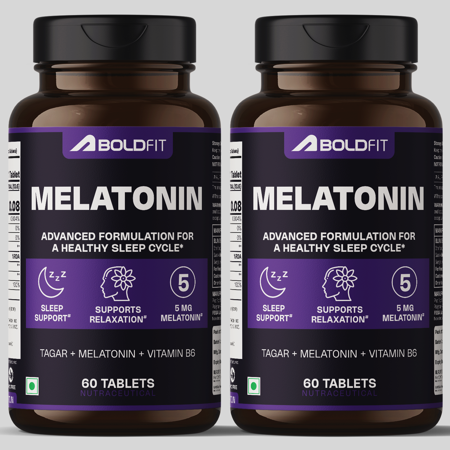 Boldfit Melatonin Tablets