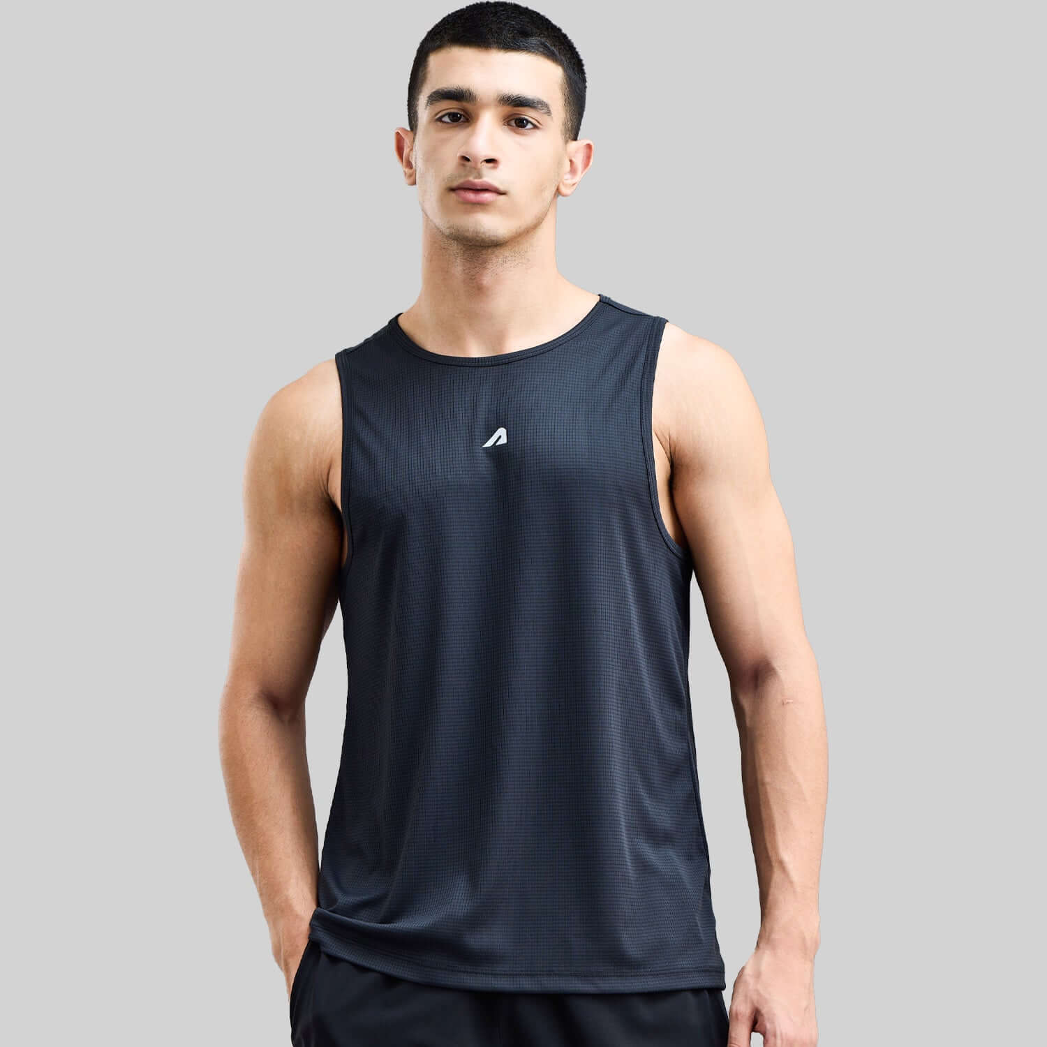 Power Mens Gym Vest - Black