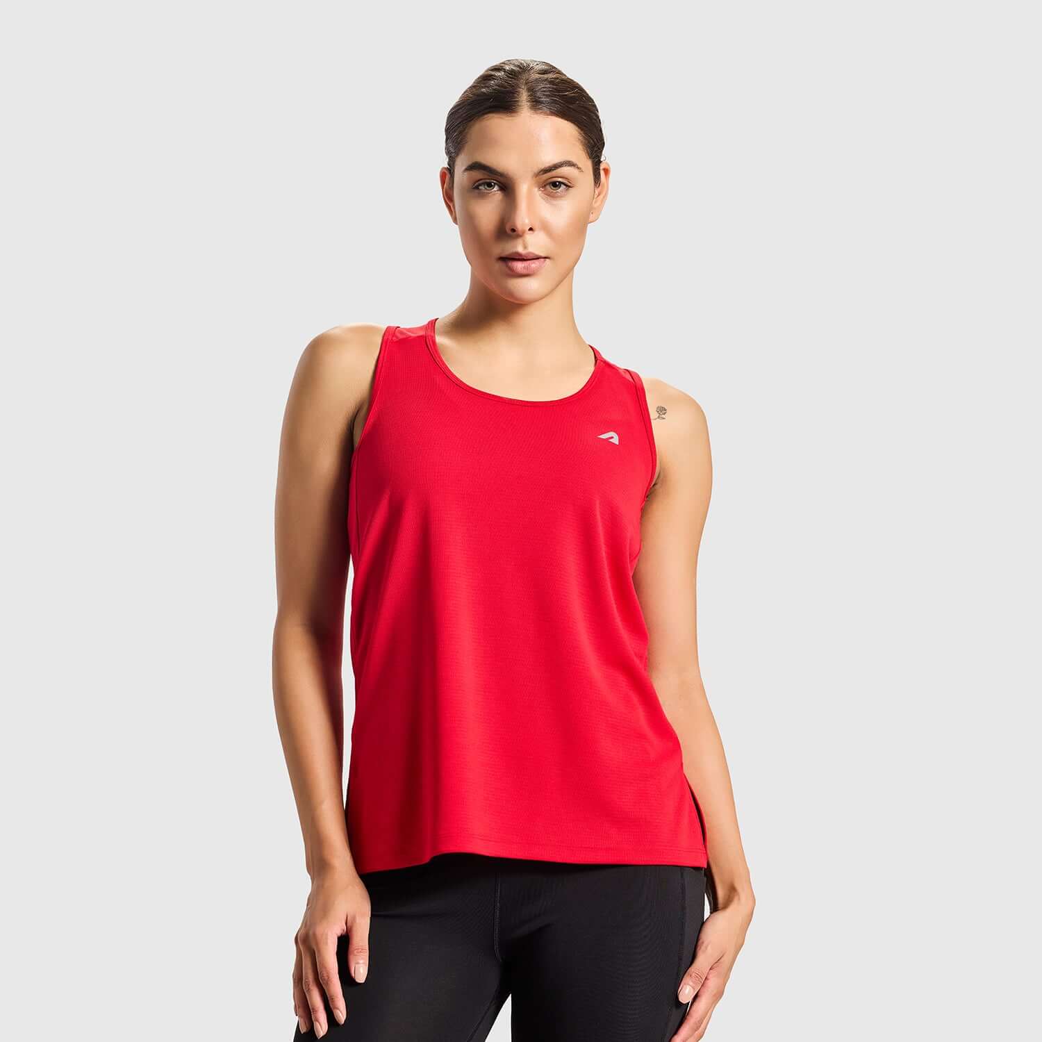 Womens Power Tank Red