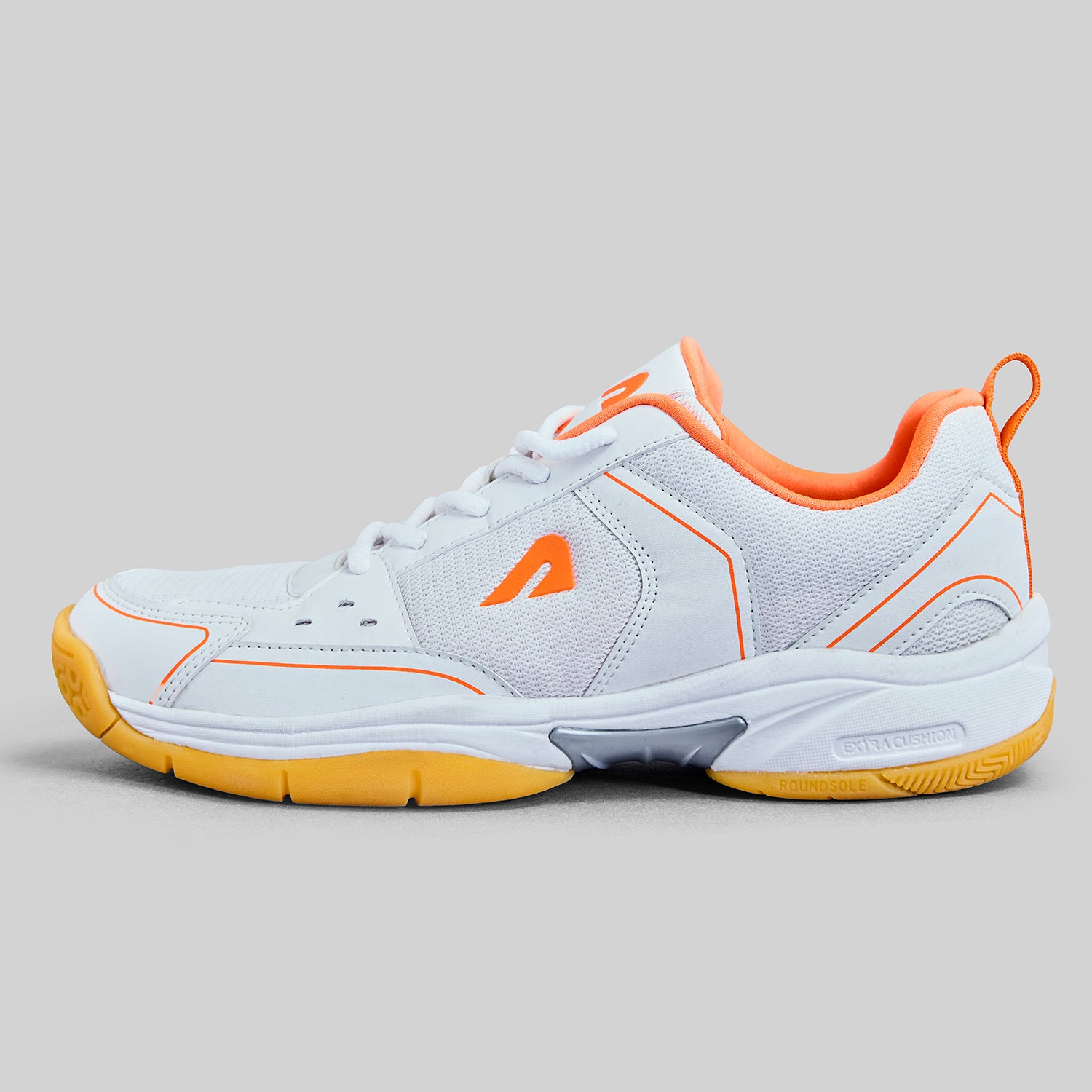 Archer Badminton Shoes - White-Orange