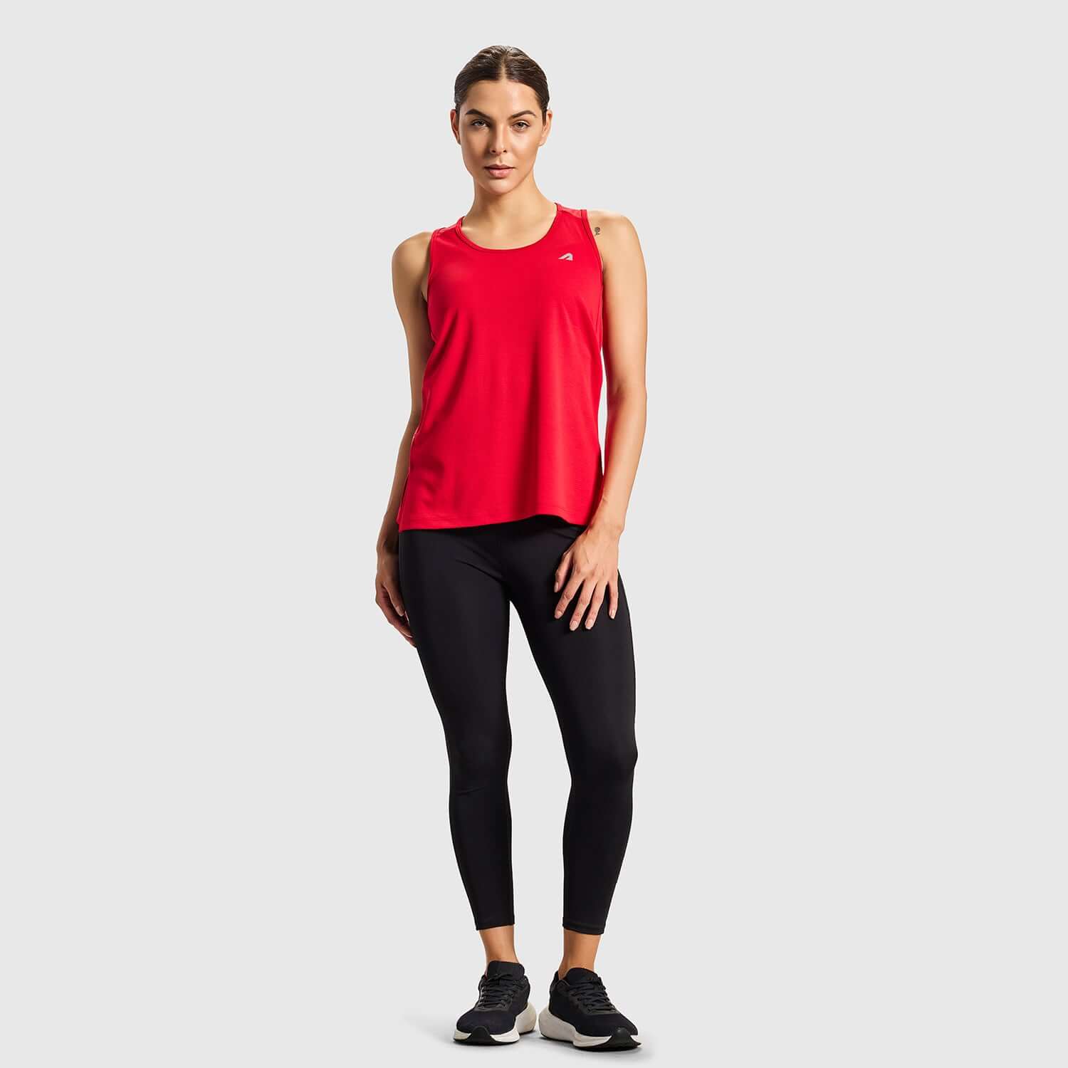 Womens Power Tank Red