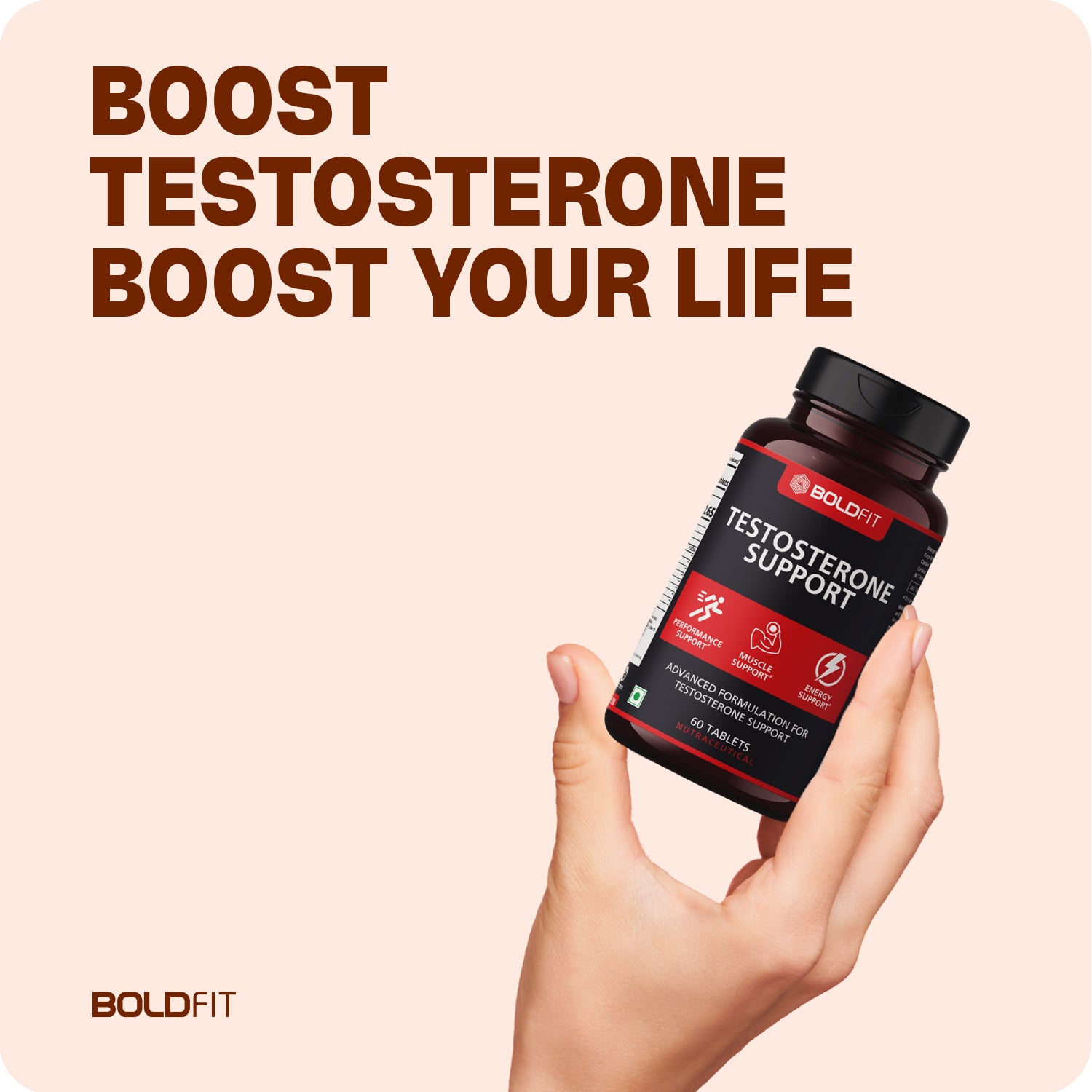 Boldfit Testosterone Tablets