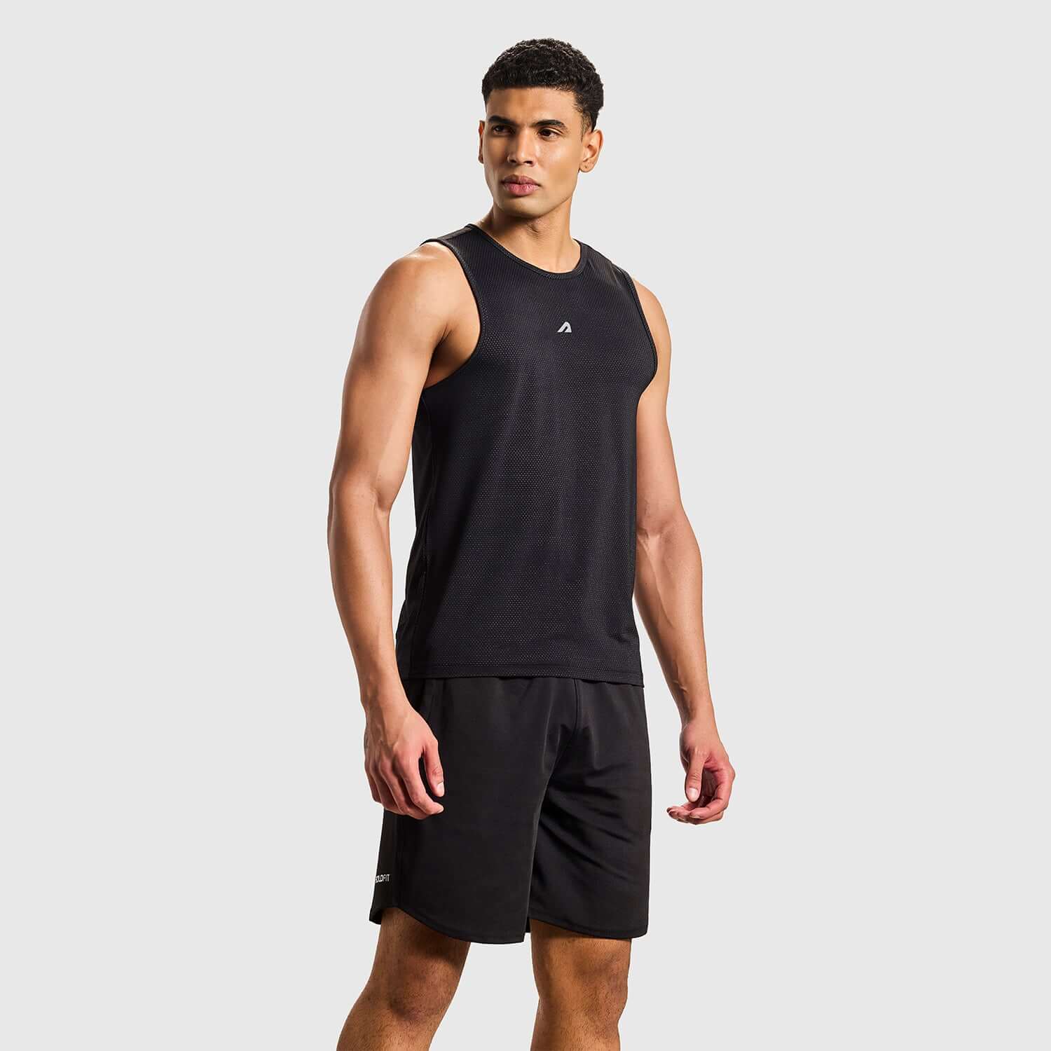 PowerLite Mens Training Vest Black