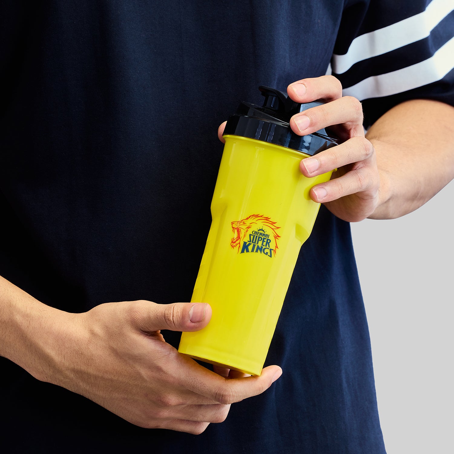 Official CSK Merch - Yellow-Black Gym Shaker