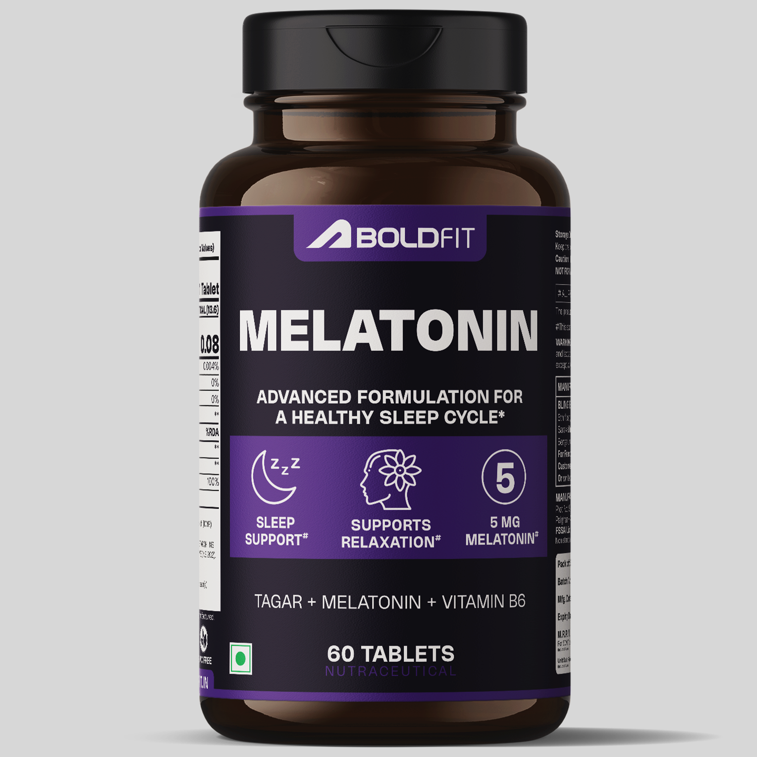 Boldfit Melatonin Tablets