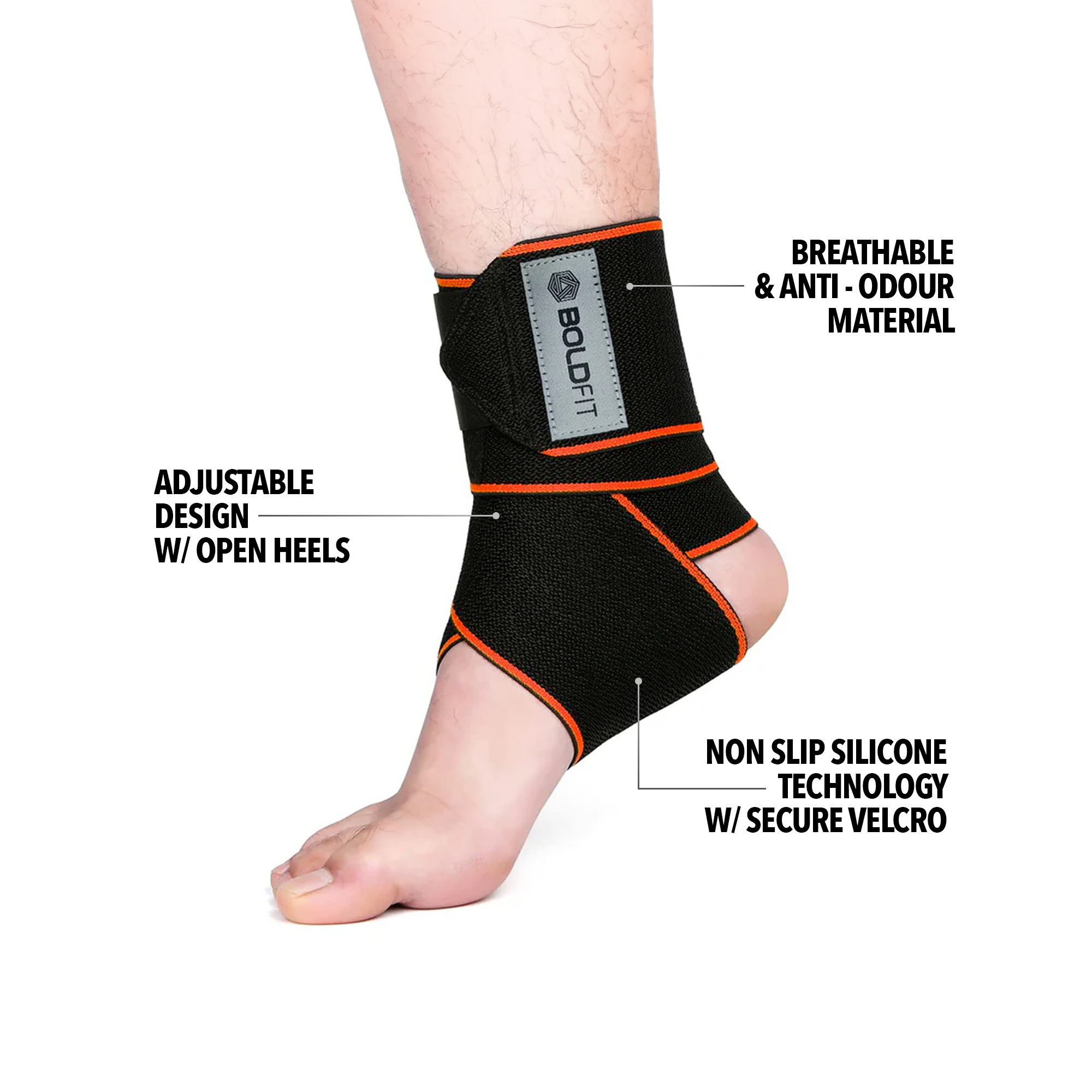 Boldfit Ankle Support Compression