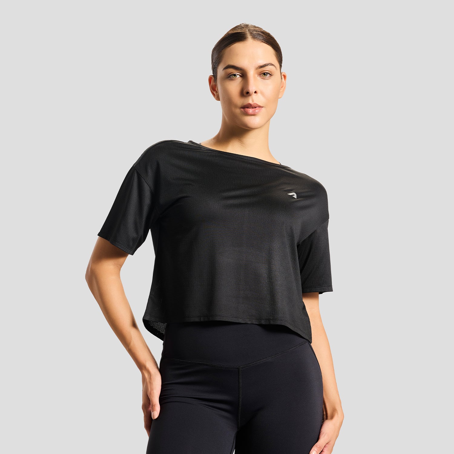 Level Up Womens Tee - Black