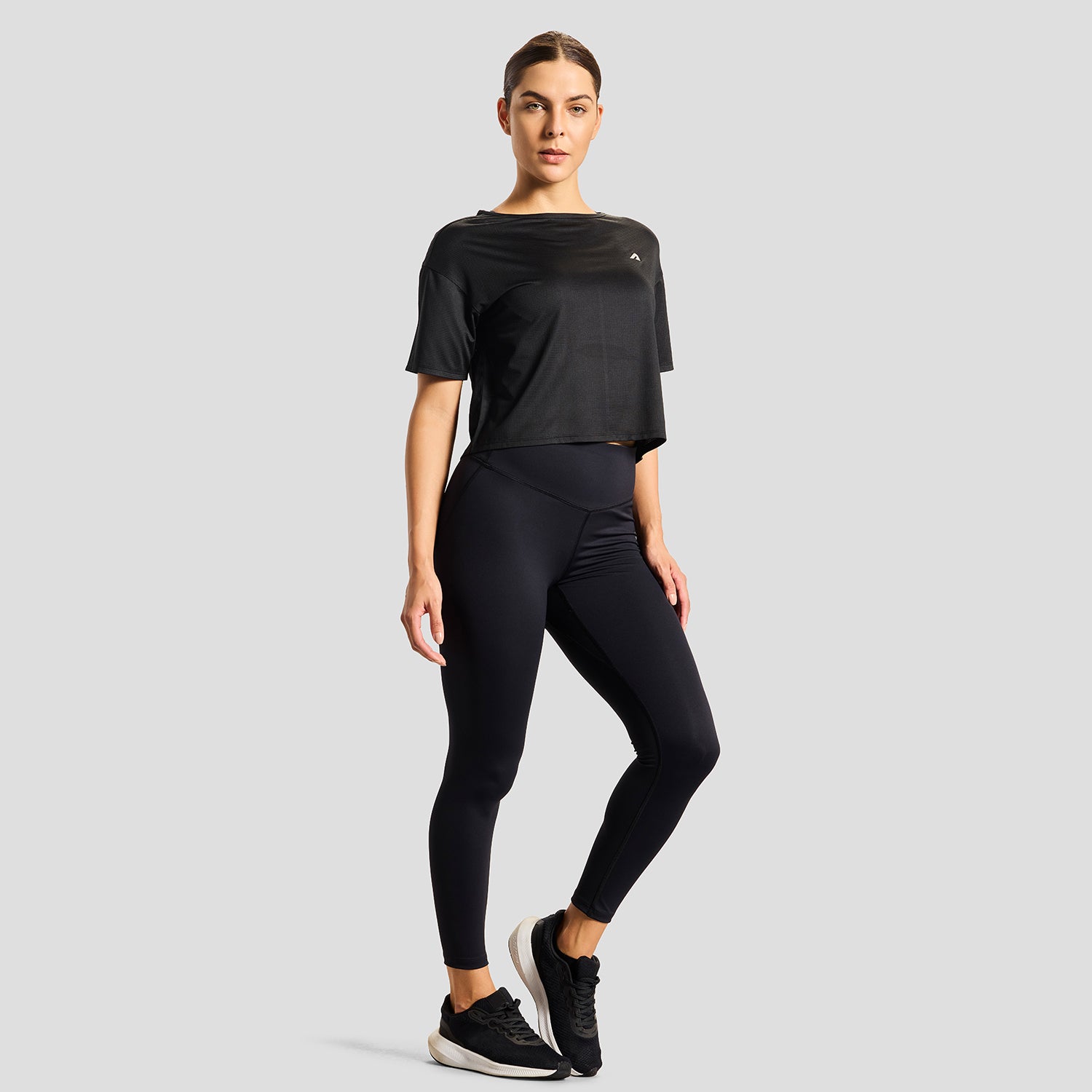 Level Up Womens Tee - Black