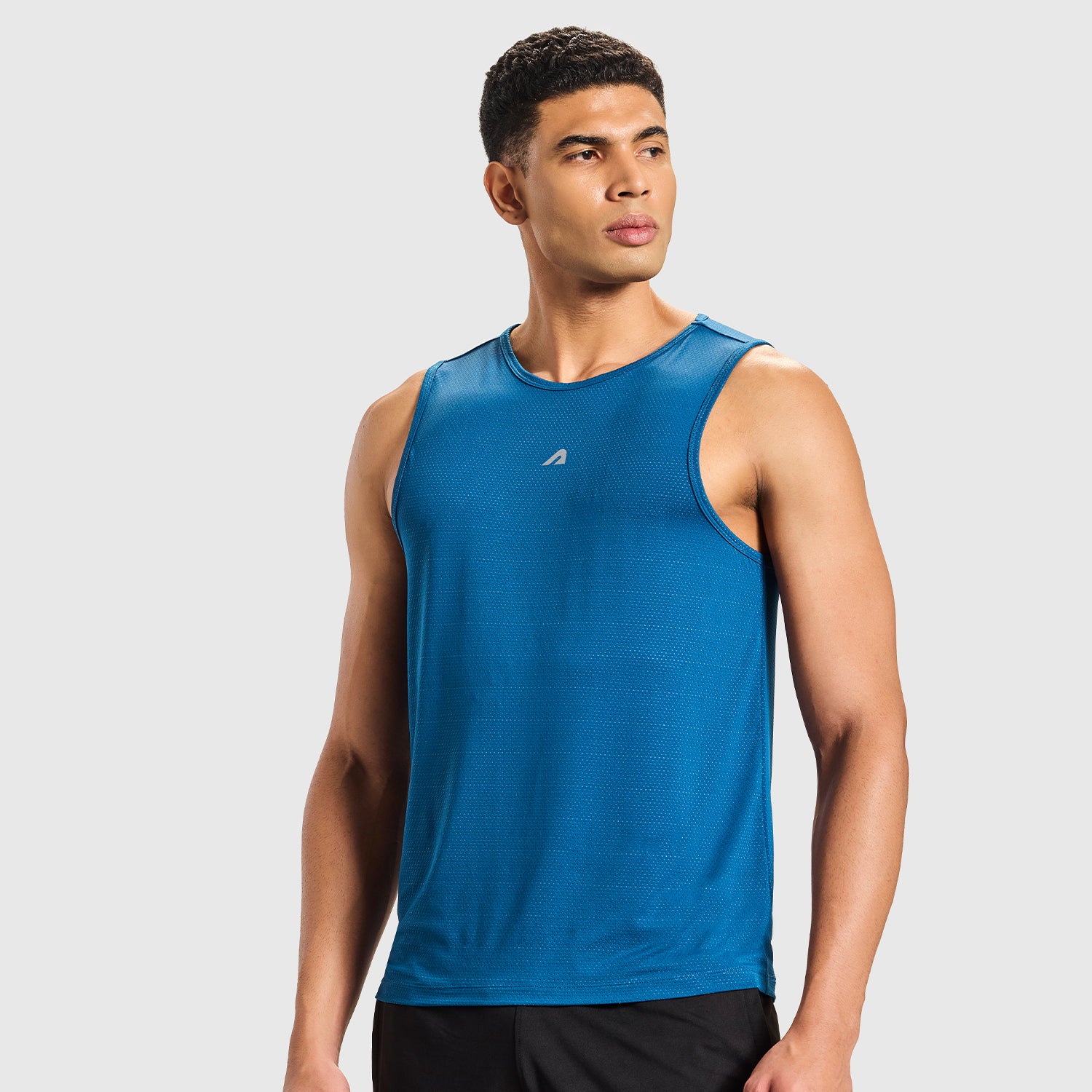 PowerLite Mens Training Vest Blue