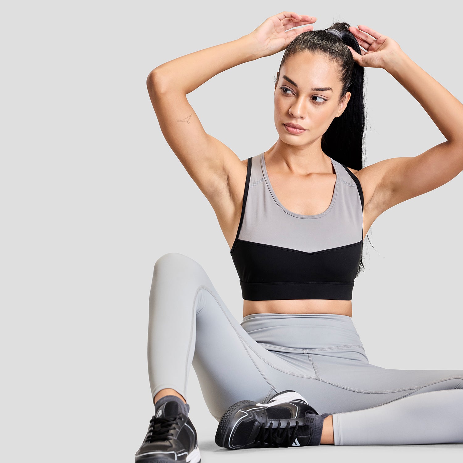 Womens Limitless Leggings - Grey