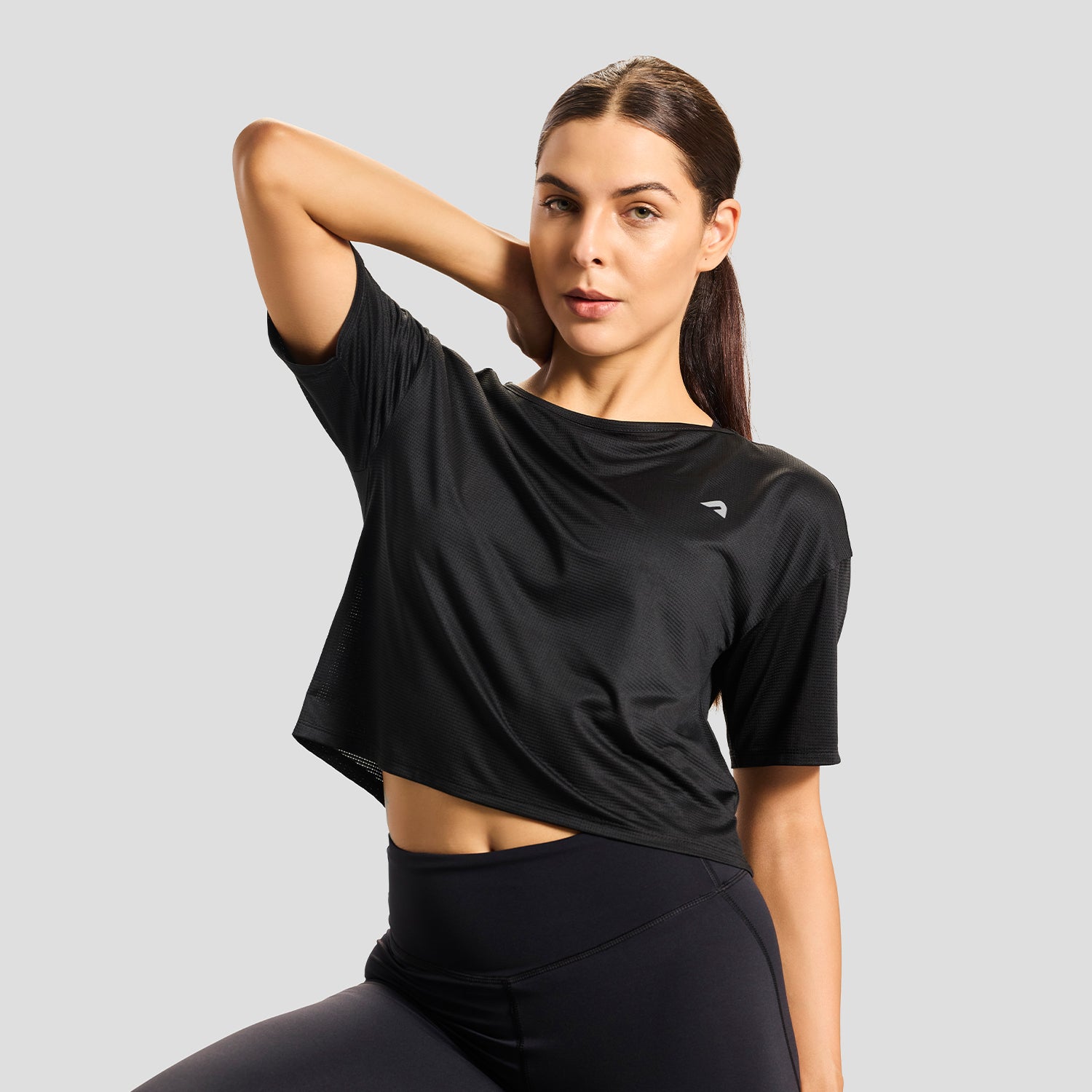 Womens Intense Cropped Tee