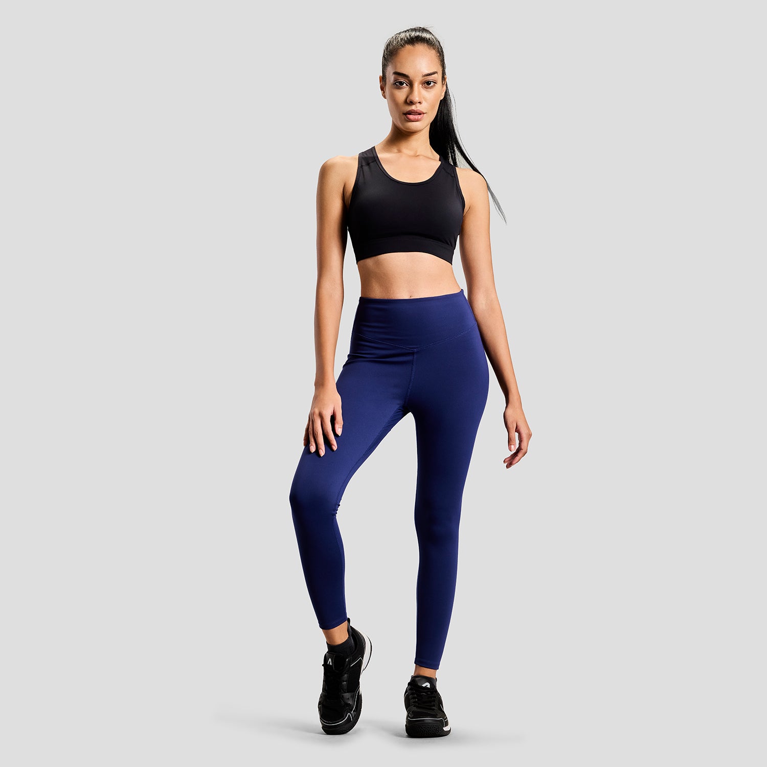 Womens Limitless Leggings - Navy