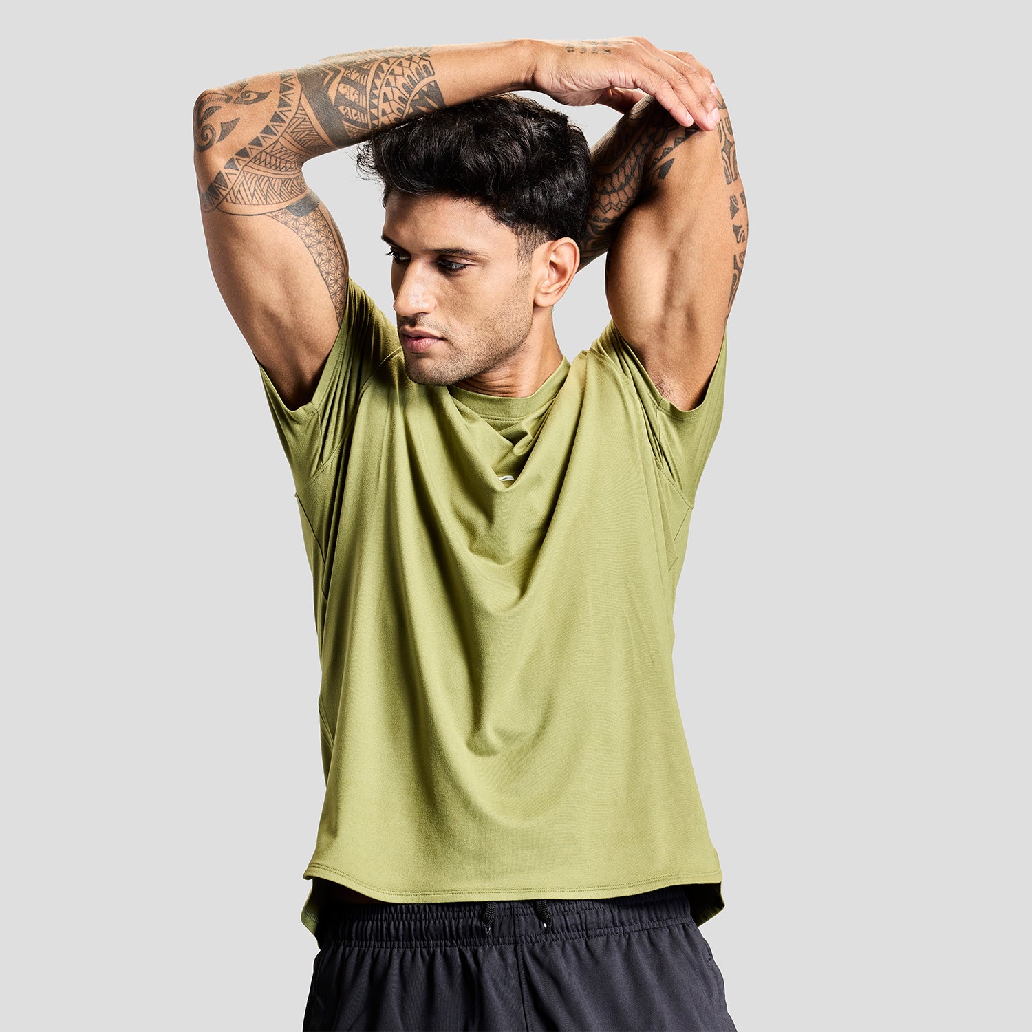 Intense Mens Tee - Olive