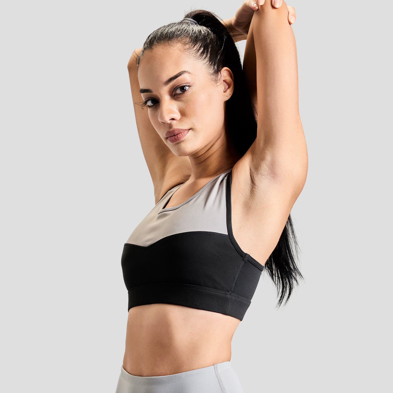 Flexform Sports Bra - Grey/Black