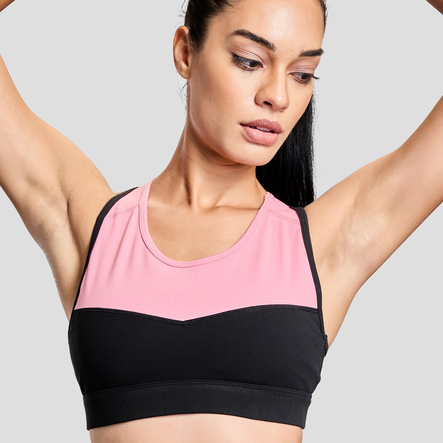 Flexform Sports Bra - Pink/Black