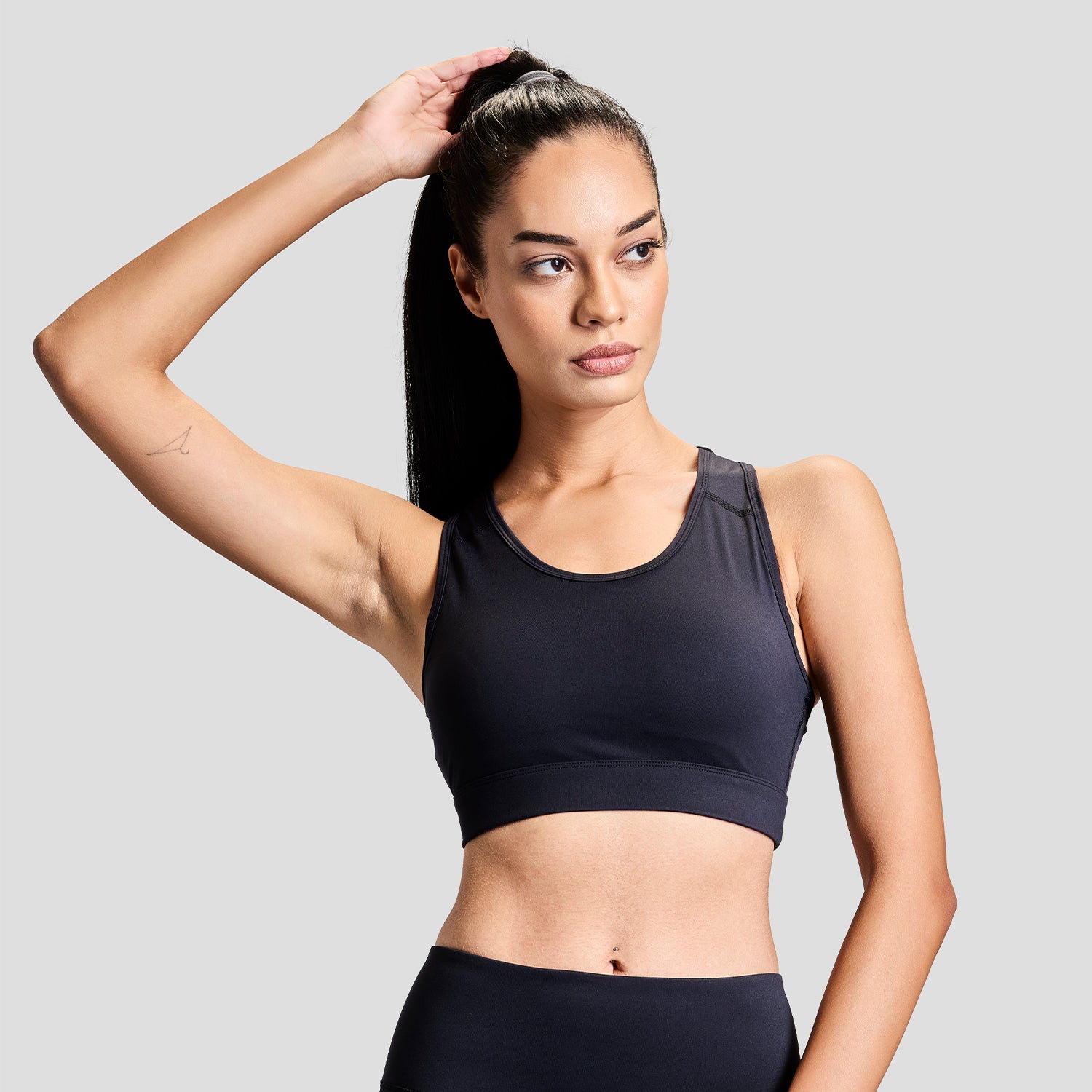 Limitless Womens Sports Bra - Black