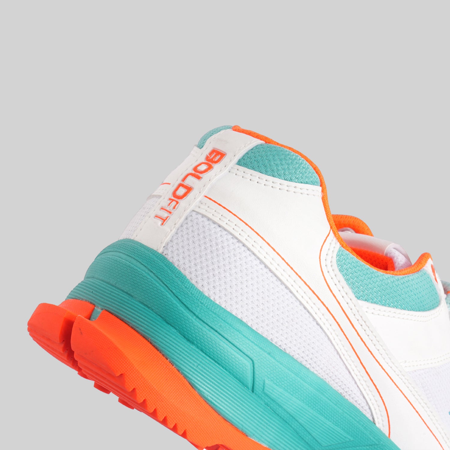 TurfPro Cricket Shoes - Mint-Orange