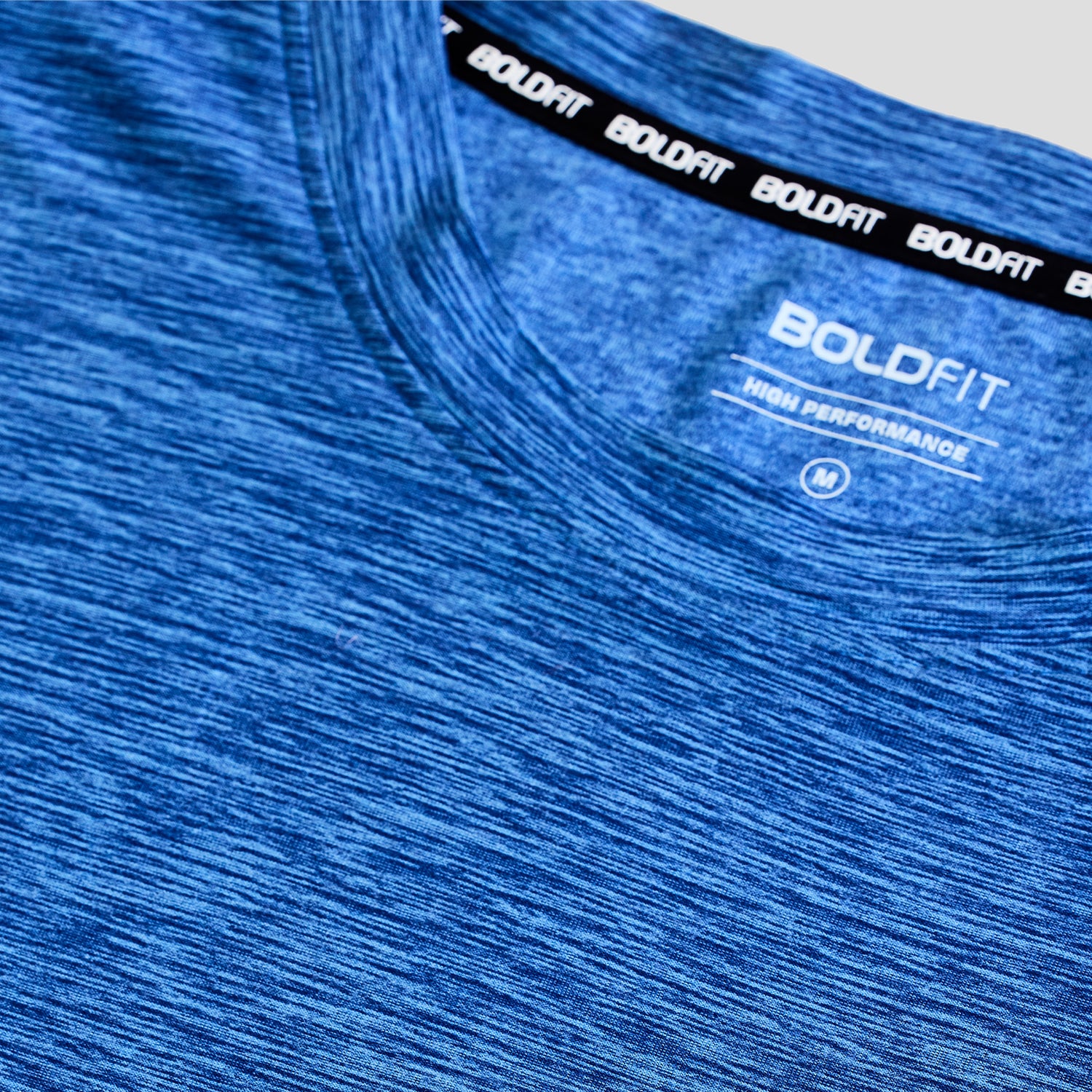 Intense Mens Tee - Melange Blue