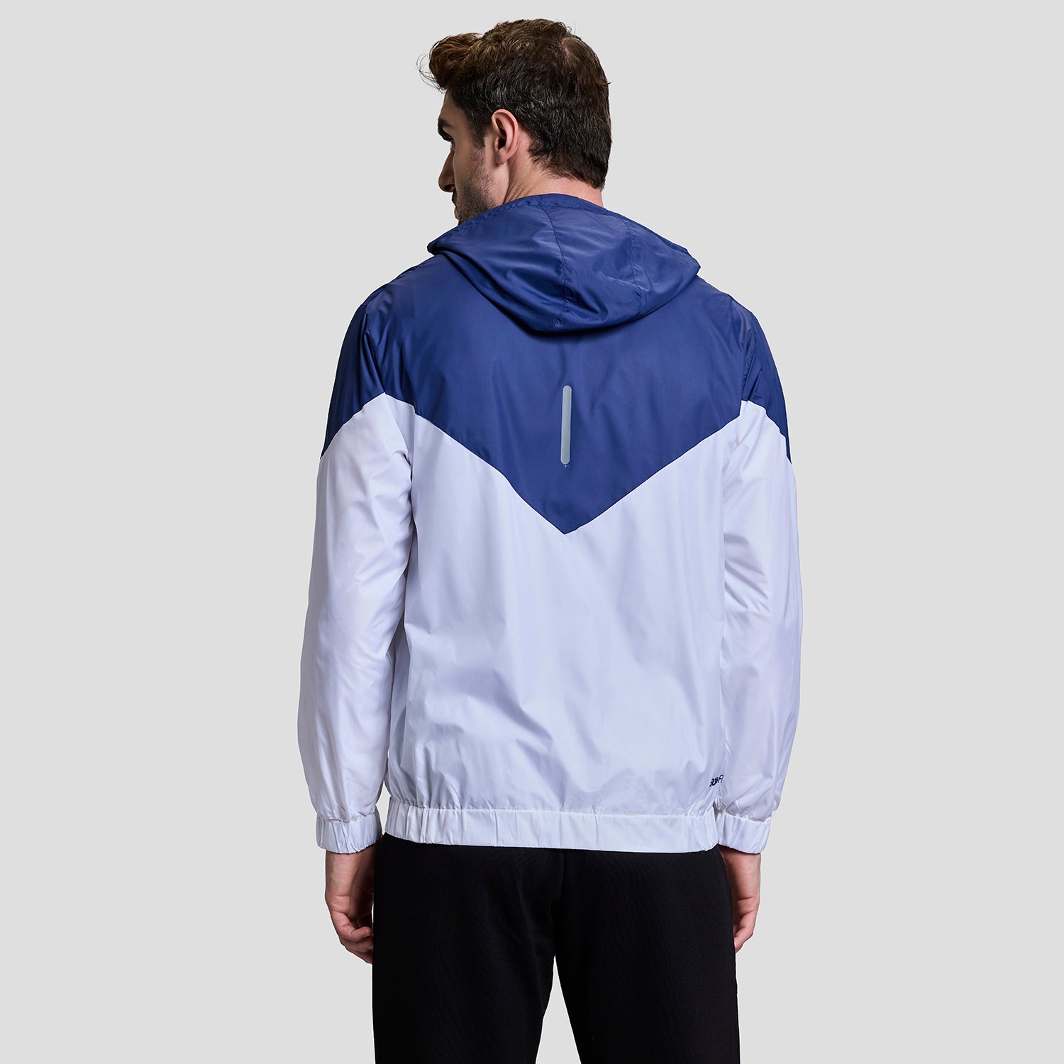 Windrush Mens Windcheater - Blue/White