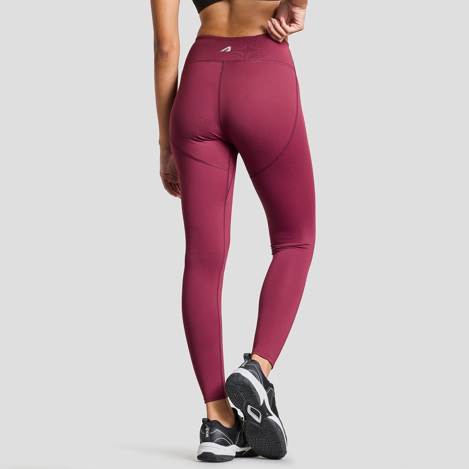 Womens Limitless Leggings -Burgundy