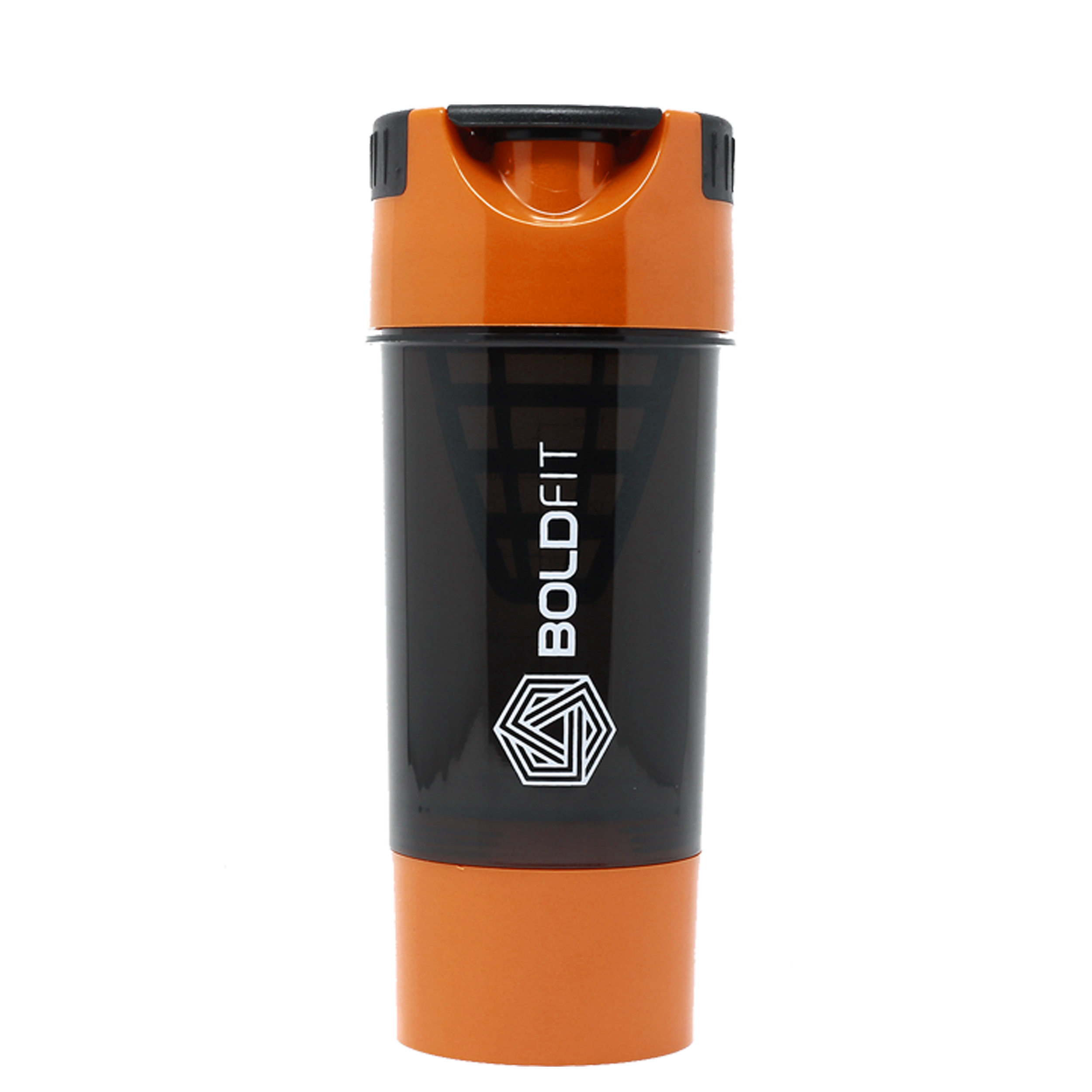 Boldfit Cyclone Shaker 500ml - Orange