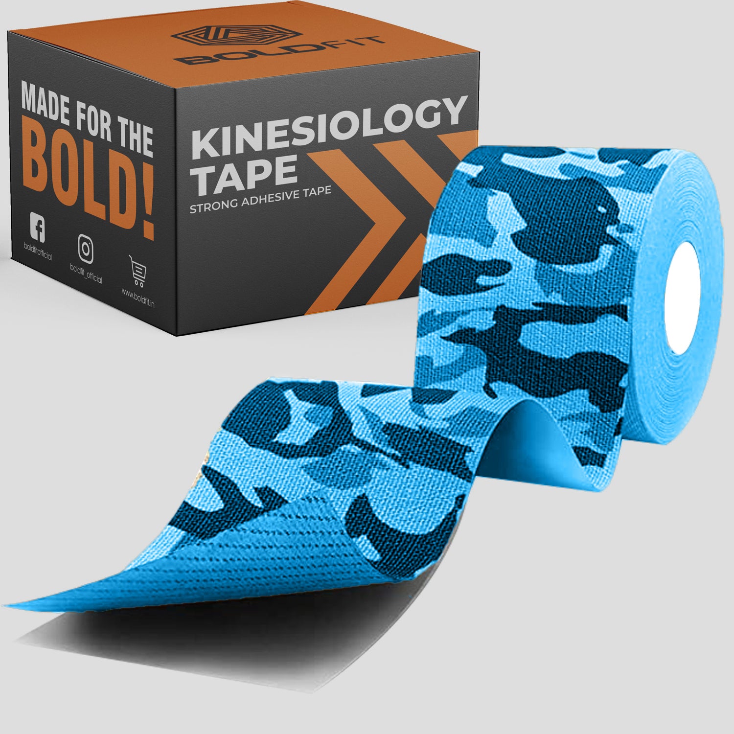 Kinesiology Tape - Cameo Blue