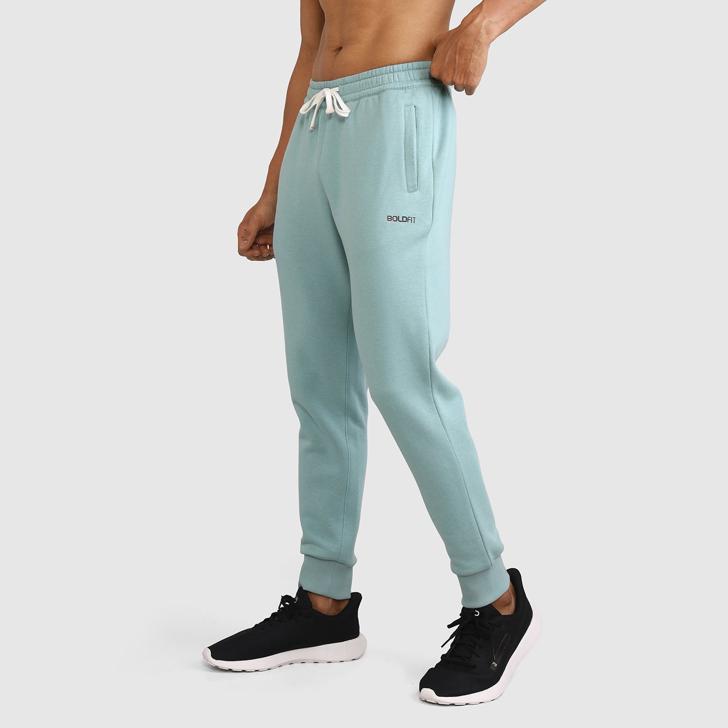 Mint blue mens Joggers