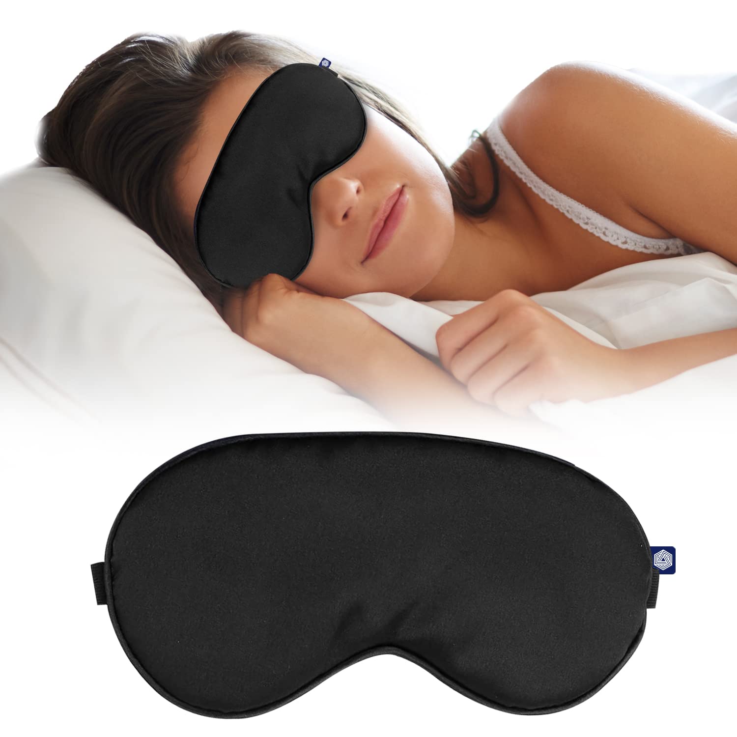 Boldfit Sleep Mask Black Premium