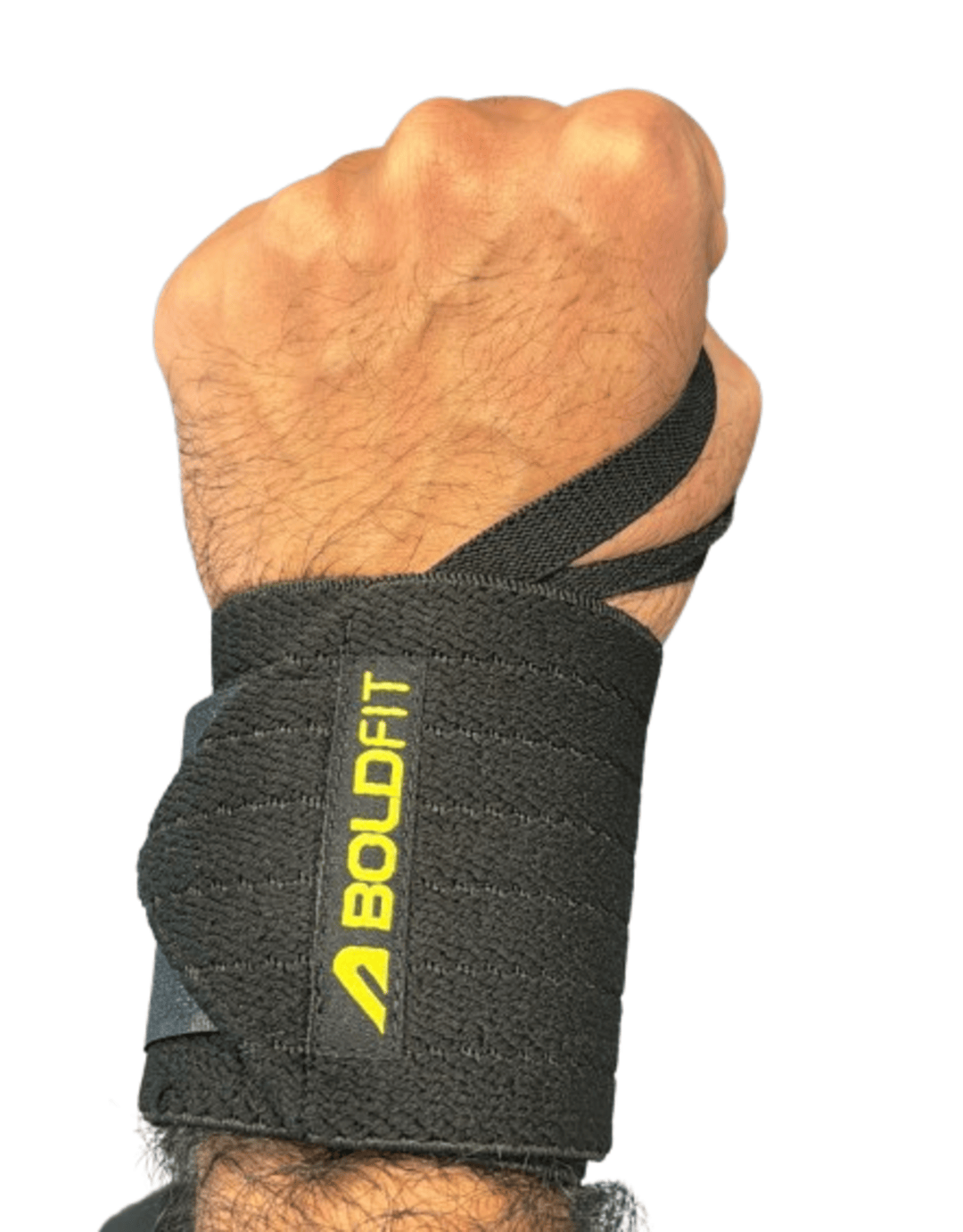 Boldfit Heavy Weight Wrist Supporter - Black