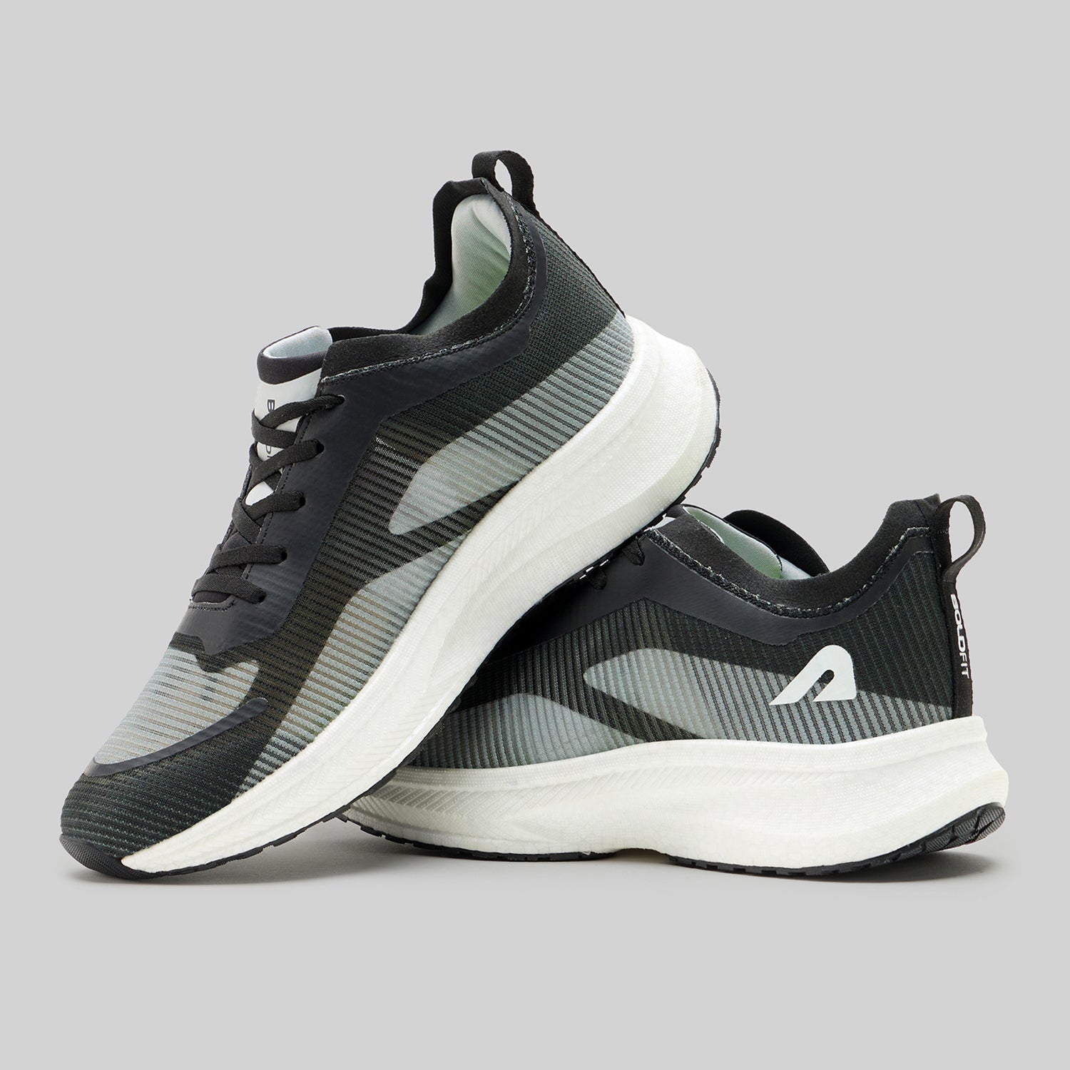 Volt Mens Running & Training Shoes - Grey/Black